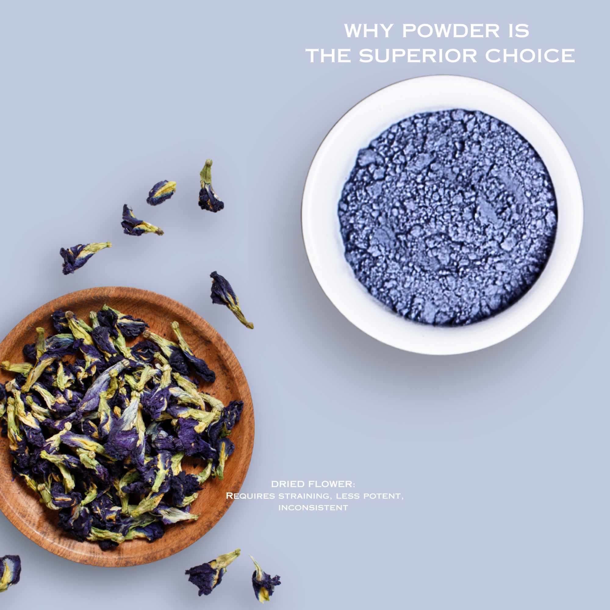 Organic Butterfly Pea Flower Powder
