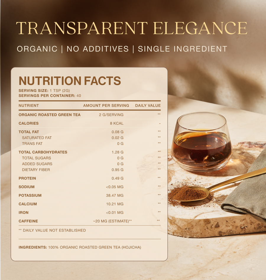 Organic Hojicha Powder