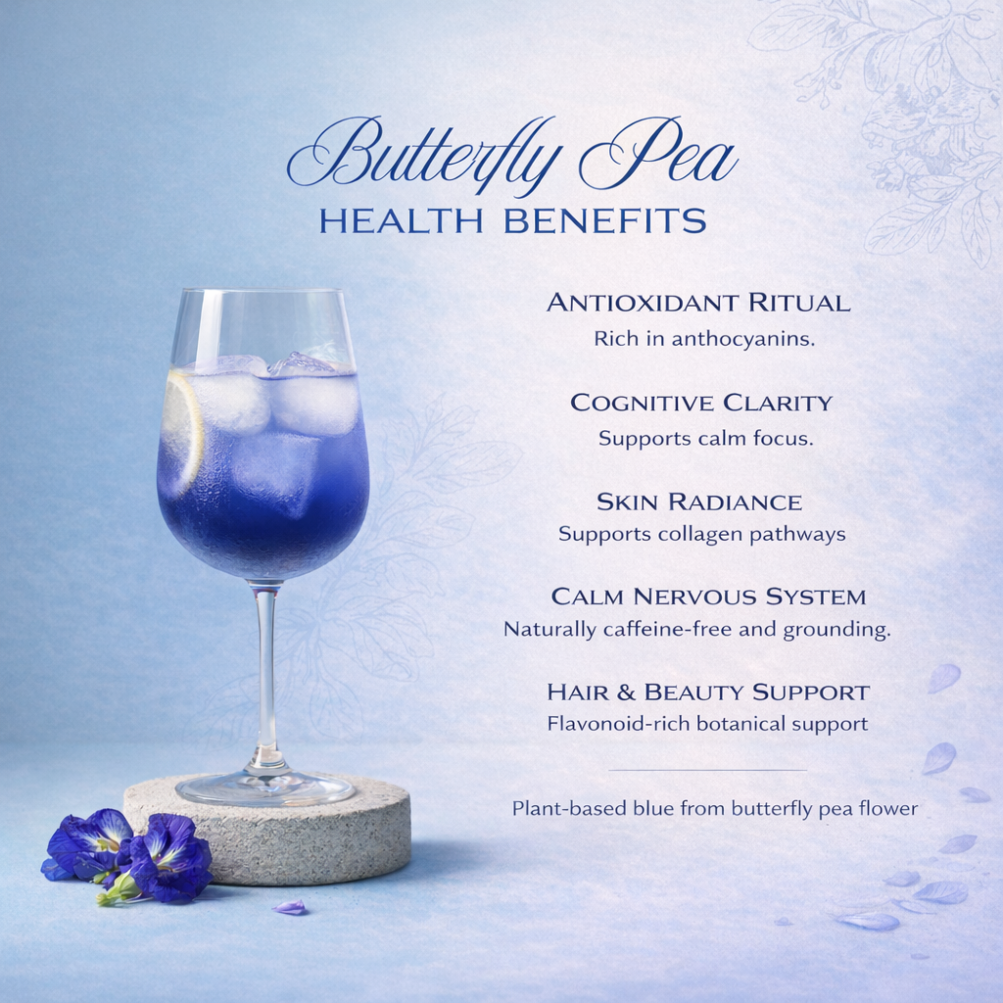 Organic Butterfly Pea Flower Powder