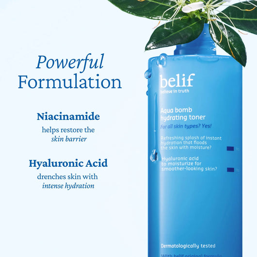 [SIP & SKIN] Butterfly Pea + Belif Aqua Bomb • Gift Set for Her