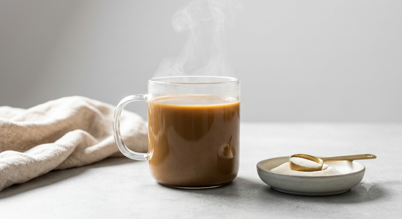 Hojicha Collagen Tonic